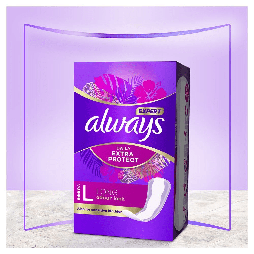 Bild: always Daily Extra Protect Long Slipeinlagen 