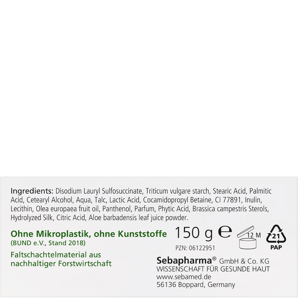 Bild: sebamed Seifenfreies Waschstück