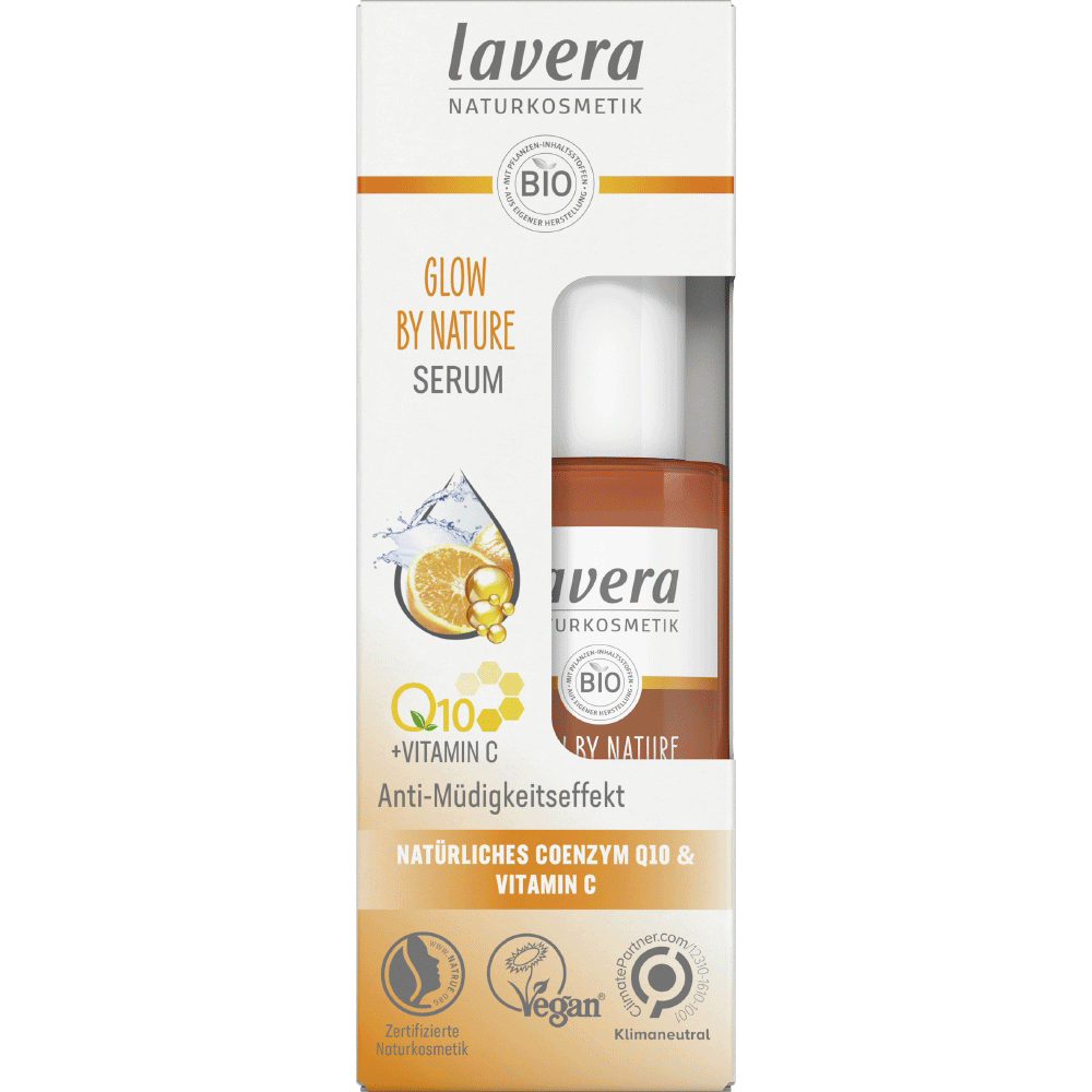 Bild: lavera Glow by Nature Serum Coenzym Q10 & Vitamin C 