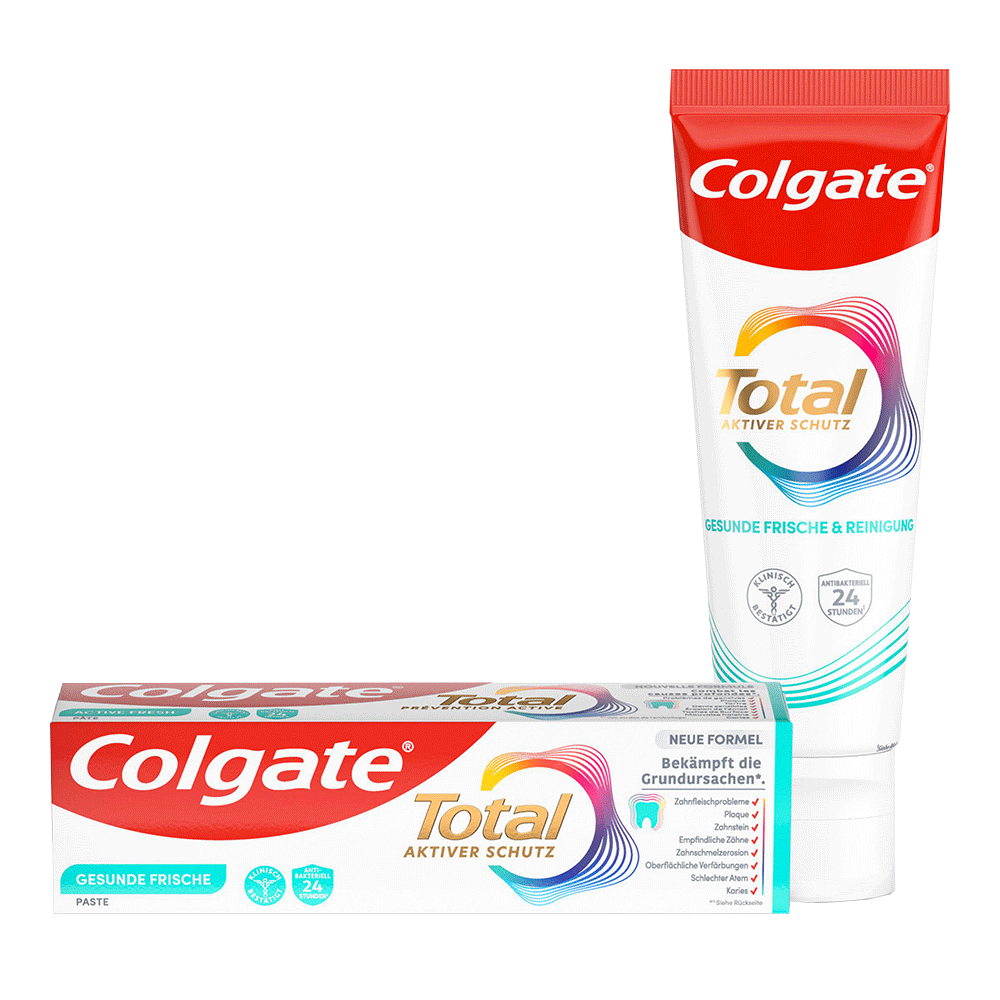 Bild: Colgate Total Plus Gesunde Frische Zahncreme 