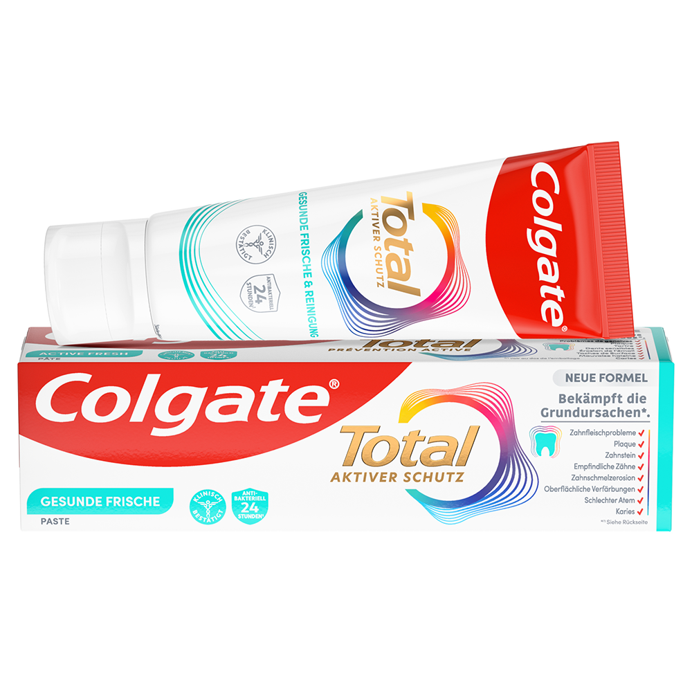 Bild: Colgate Total Plus Gesunde Frische Zahncreme 