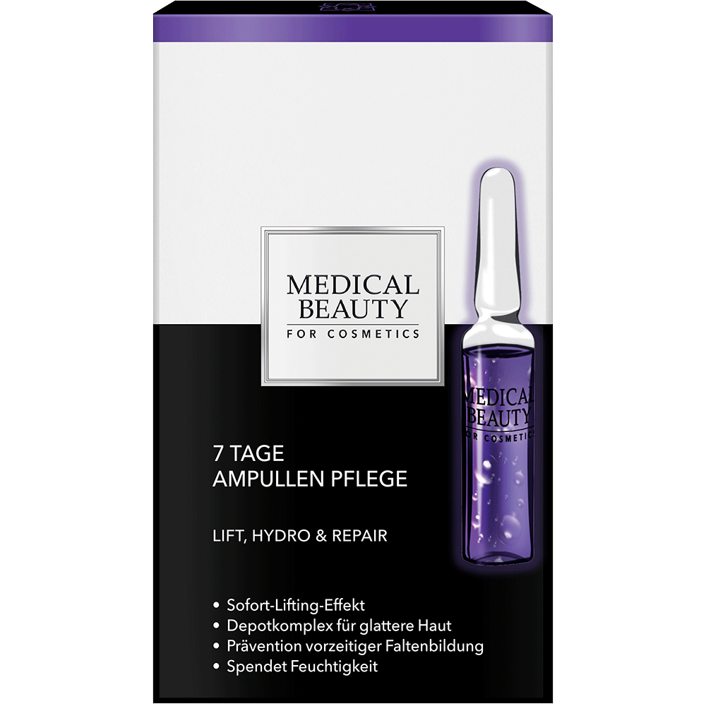 Bild: MEDICAL BEAUTY for Cosmetics 7 Tage Ampullen Pflege