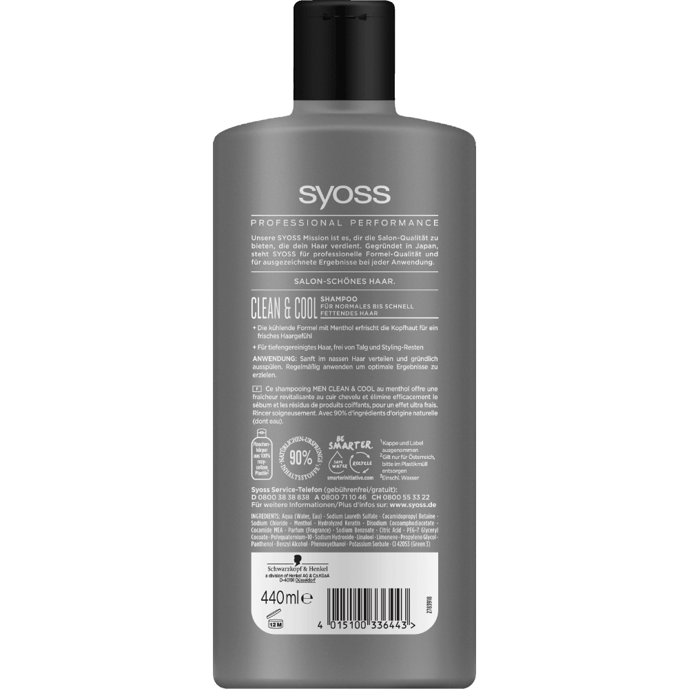 Bild: syoss Men Shampoo Intense Clean 