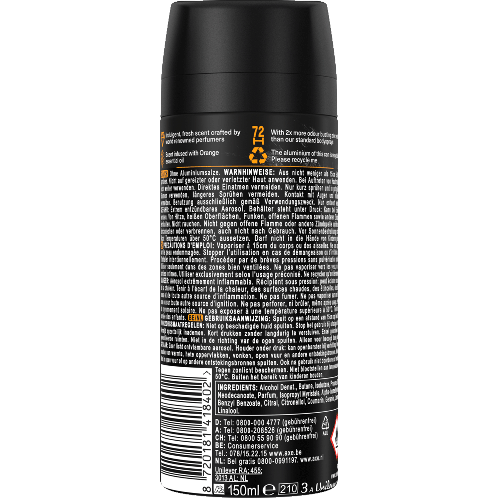Bild: AXE Deo Spray Black Vanilla