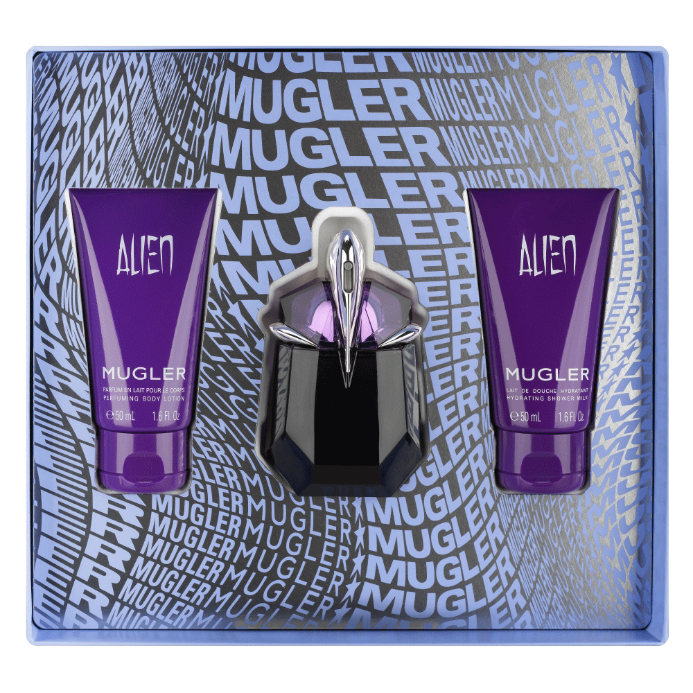 Bild: Thierry Mugler Alien Geschenkset Eau de Parfum 30 ml + Bodylotion 50 ml + Duschgel 50 ml