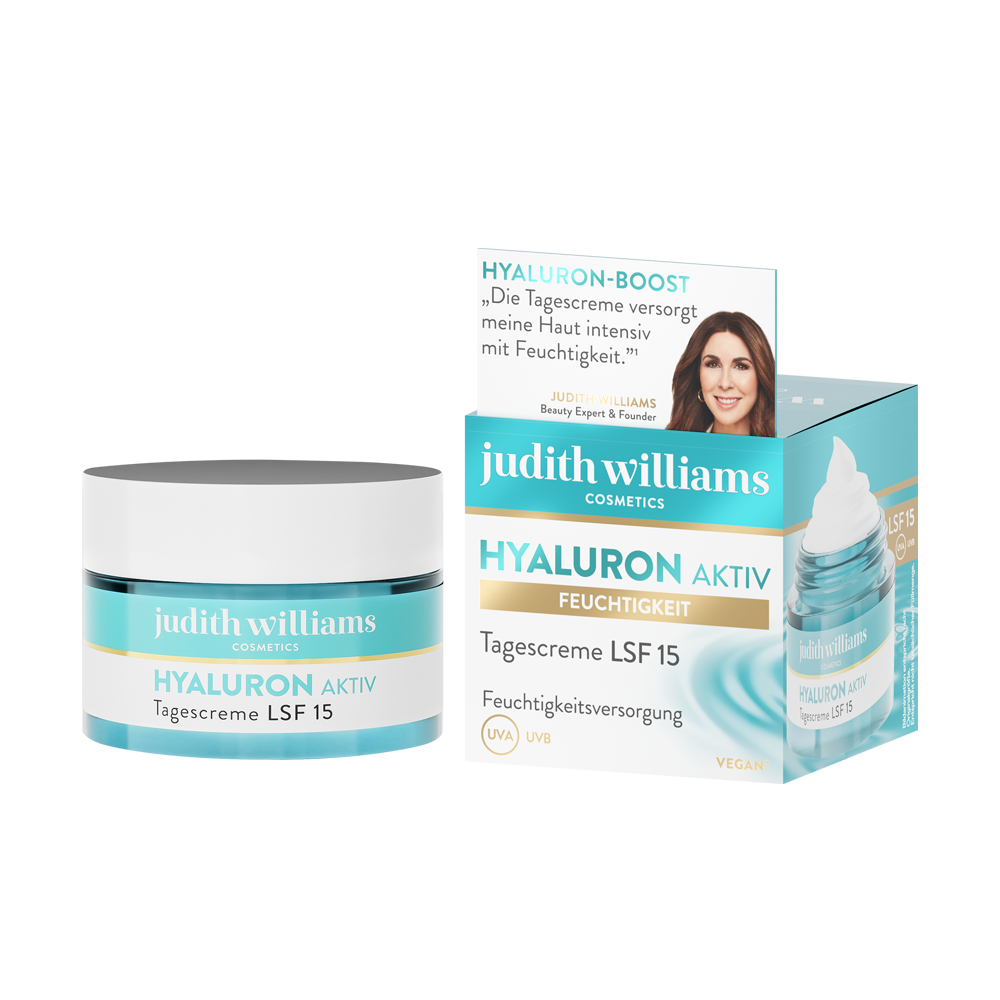 Bild: Judith Williams Cosmetics Tagescreme Hyaluron Aktiv LSF 15