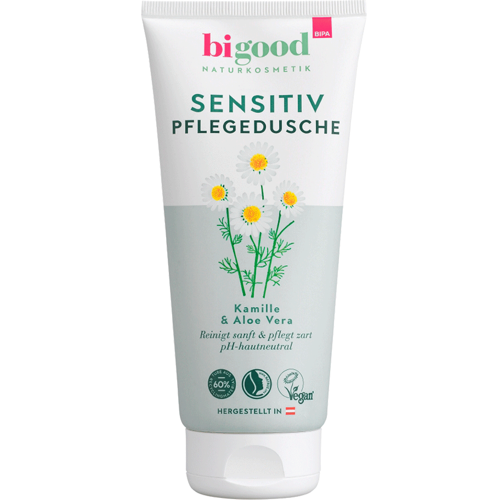 Bild: bi good Sensitiv Pflegedusche Kamille & Aloe Vera