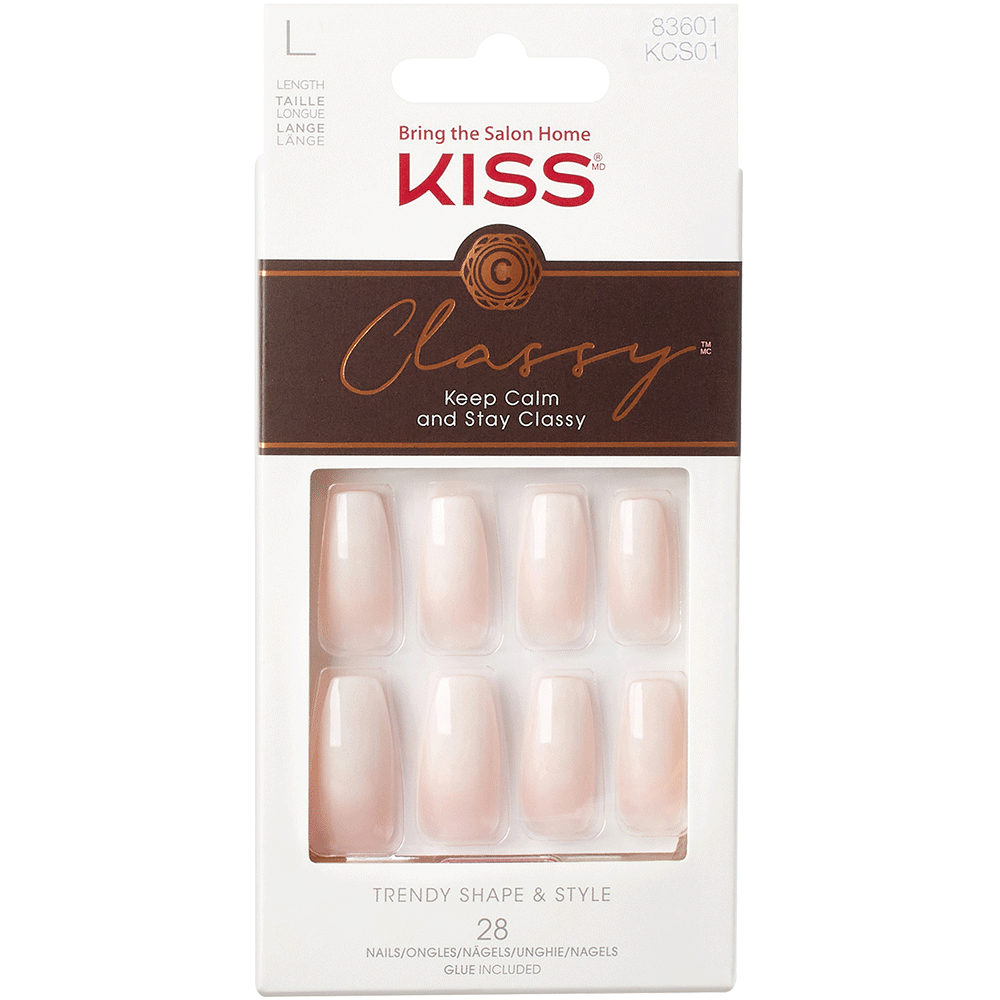 Bild: KISS French Nail Maniküre-Set mit Gel-Finish
