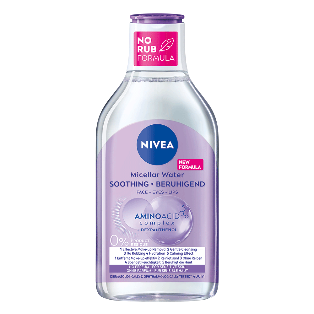Bild: NIVEA Mizellenwasser Beruhigend