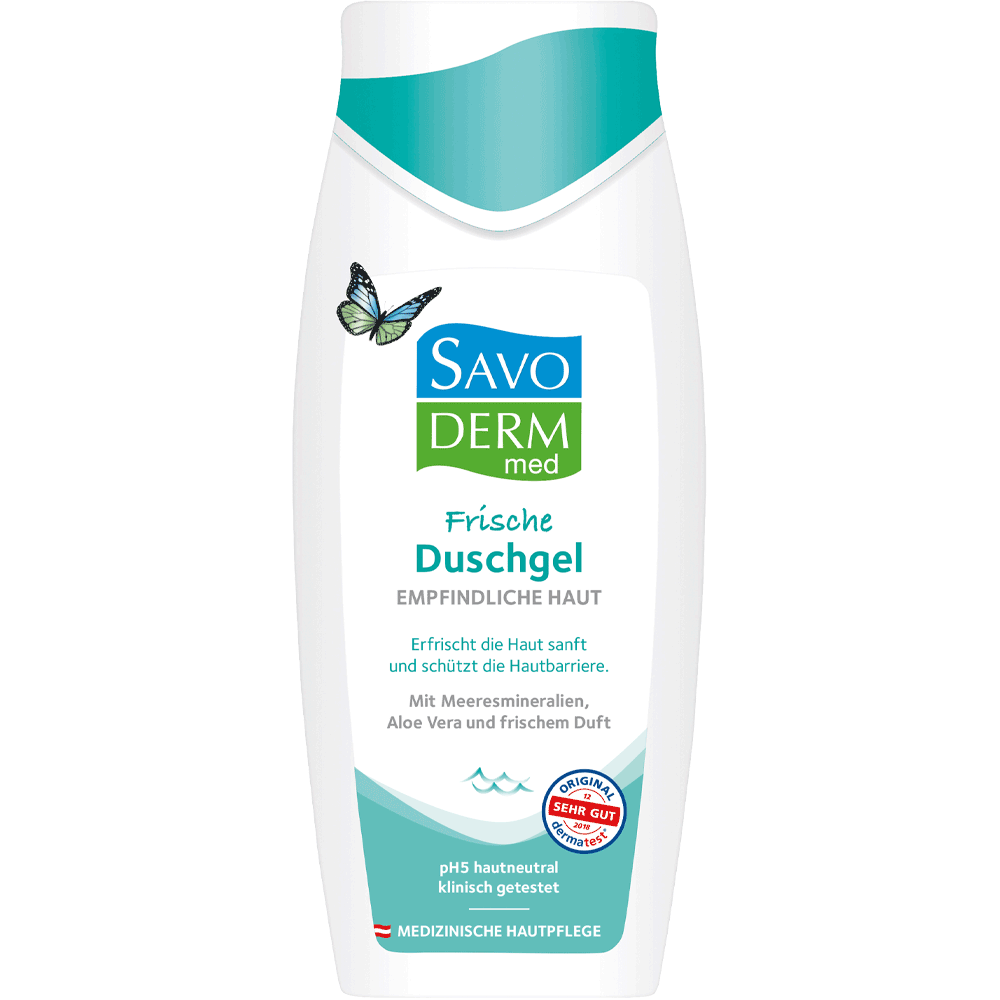 Bild: SAVODERM med Duschgel Frische