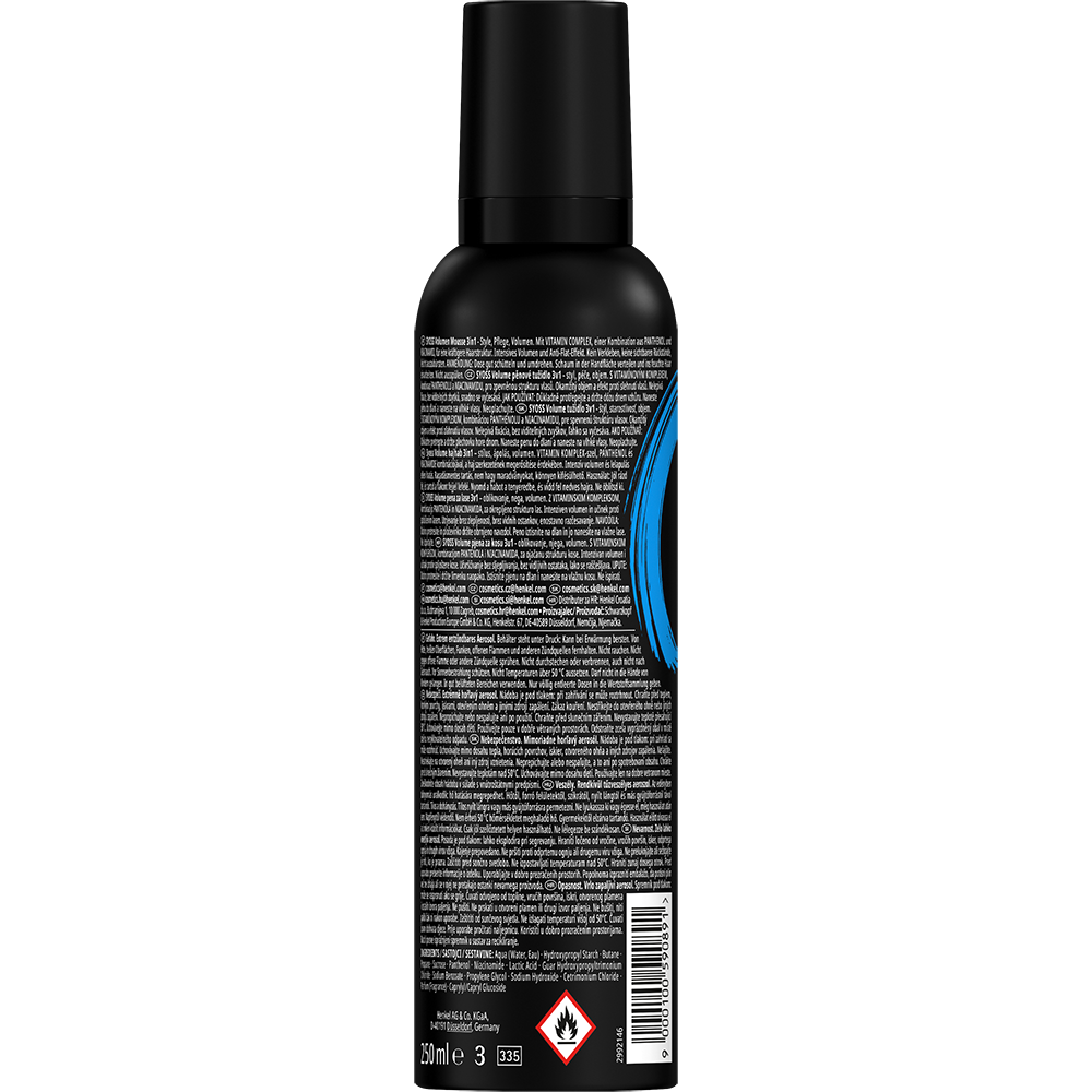 Bild: syoss 3in1 Volume Mousse 