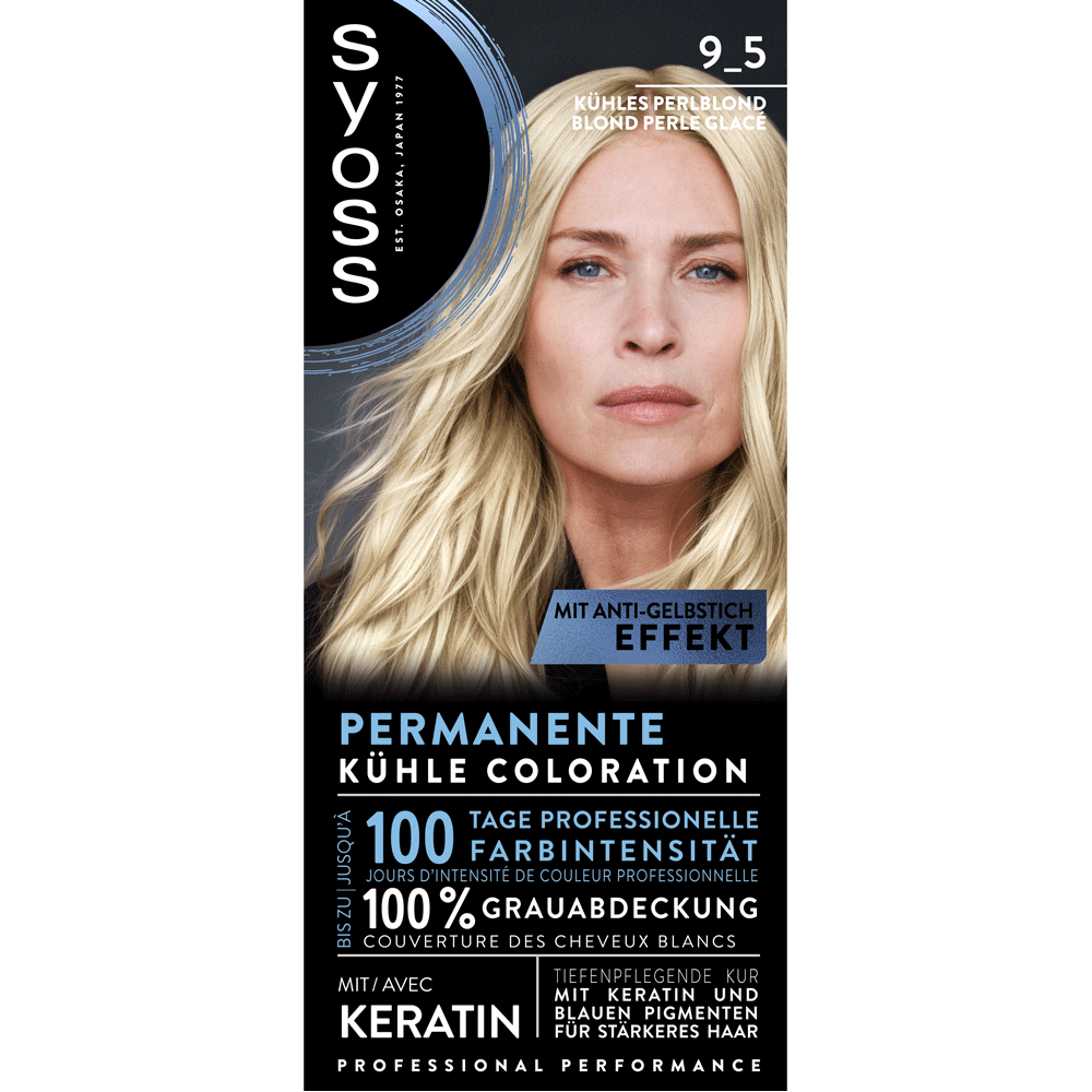 Bild: syoss Permanente Coloration Kühles Perlblond