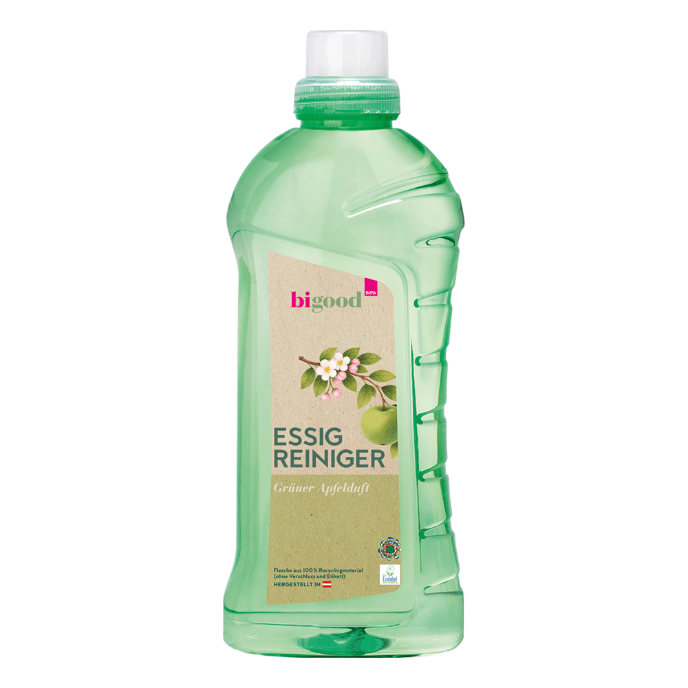 Bild: bi good Essig Reiniger Grüner Apfelduft 