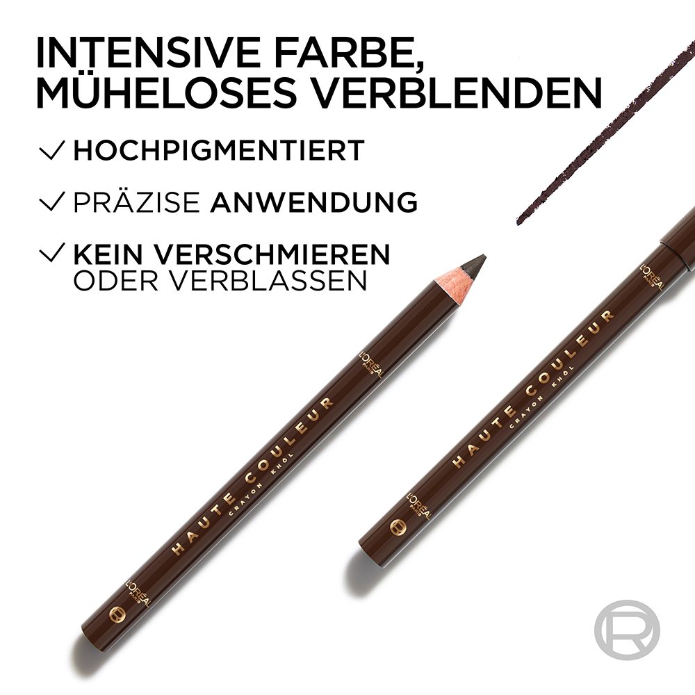 Bild: L'ORÉAL PARIS Haute Couleur Khol Eyeliner Brun Leather