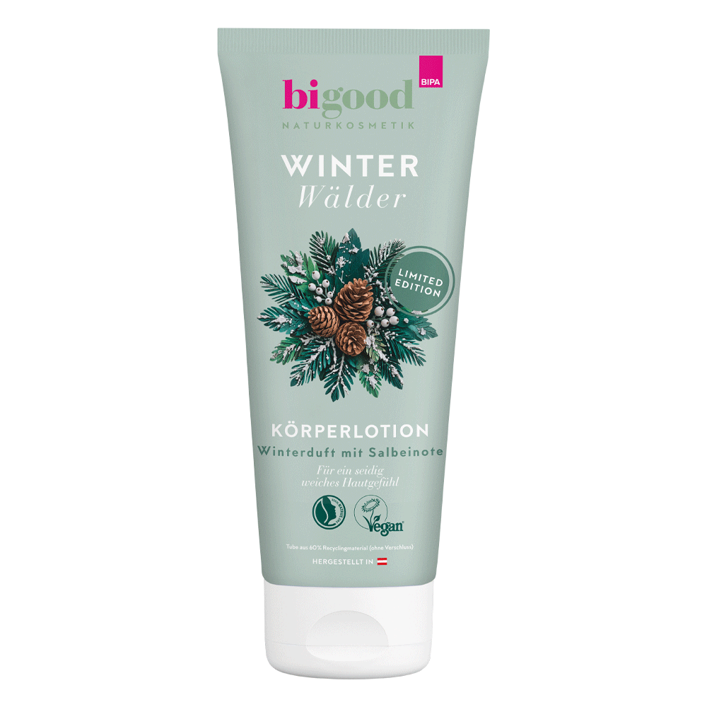 Bild: bi good Körperlotion Winter Wälder 