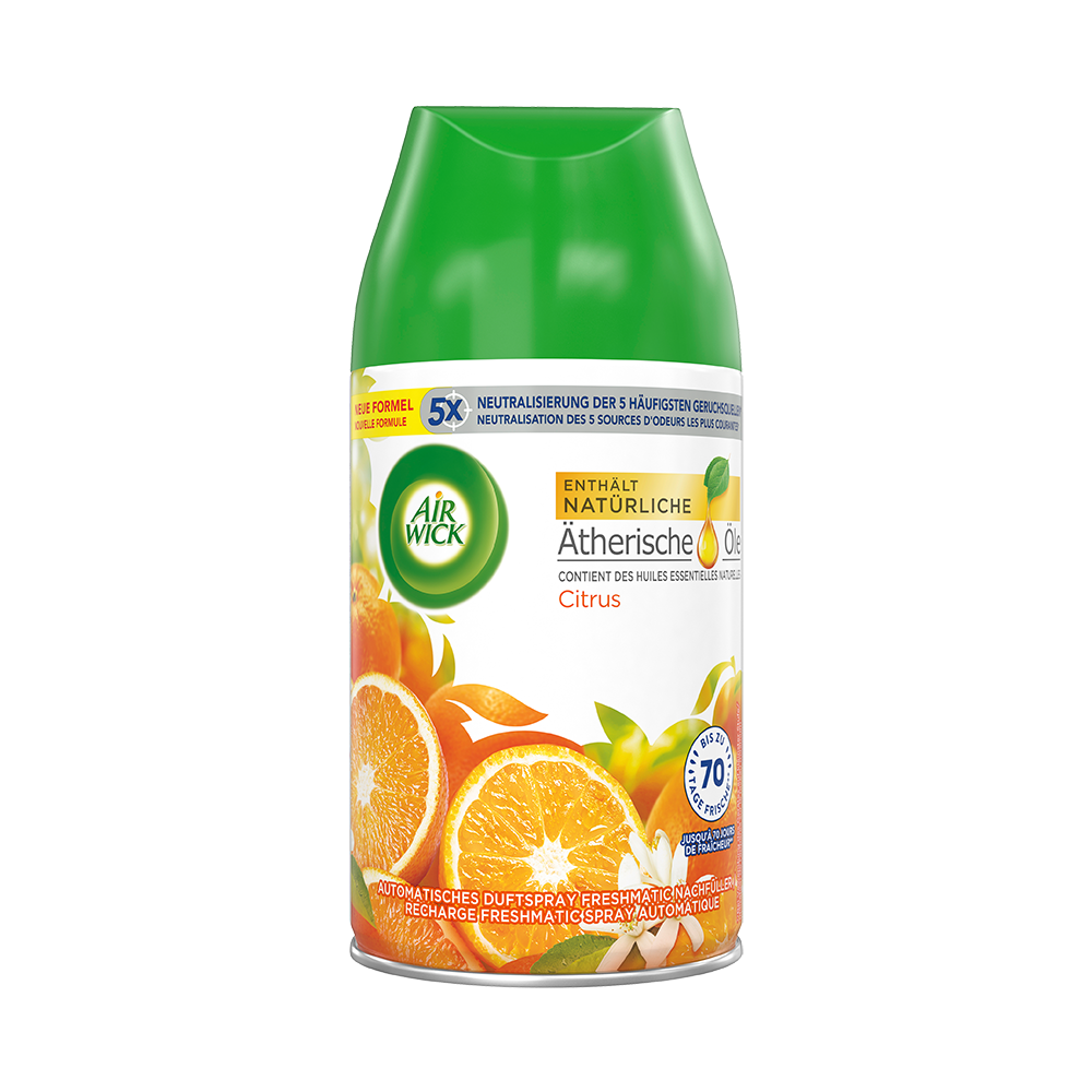 Bild: AIRWICK Automatisches Duftspray Freshmatic Nachfüllung Citrus 
