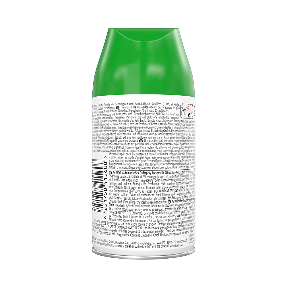 Bild: AIRWICK Automatisches Duftspray Freshmatic Nachfüllung Citrus 