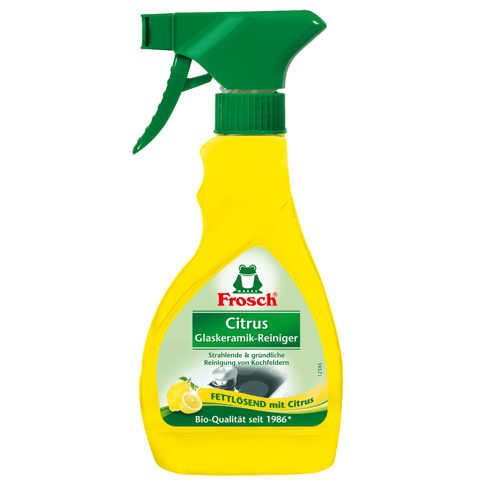 Bild: Frosch Citrus Glaskeramik-Reiniger