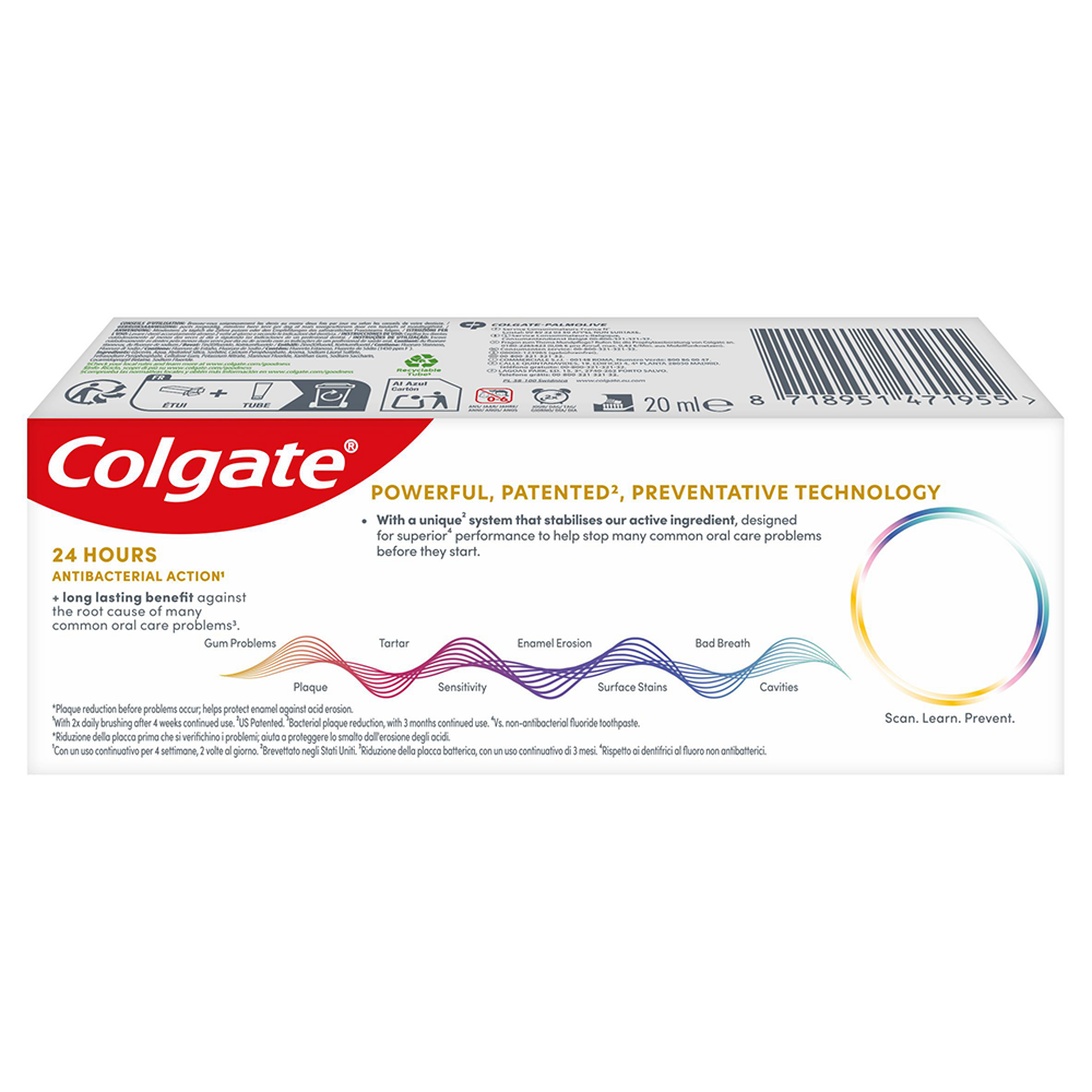 Bild: Colgate Total Zahncreme Mini