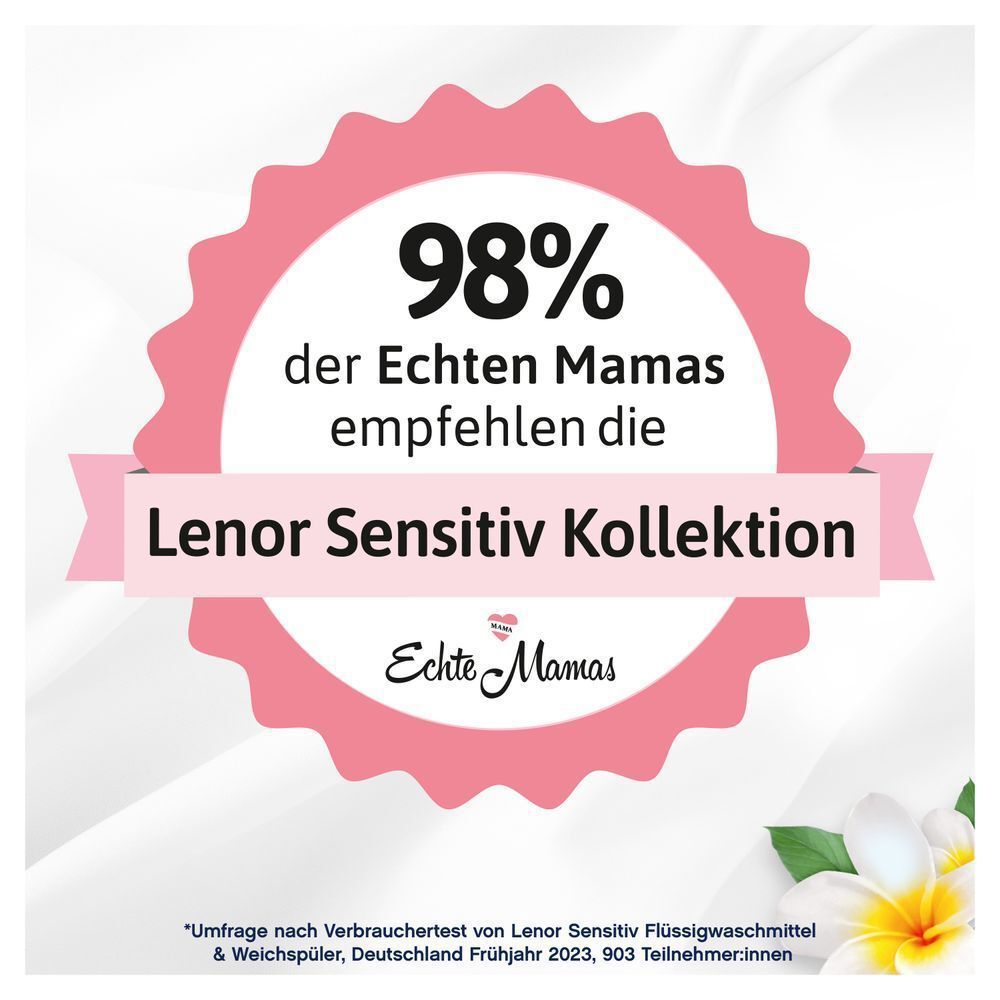 Bild: Lenor Weichspüler, Sensitiv