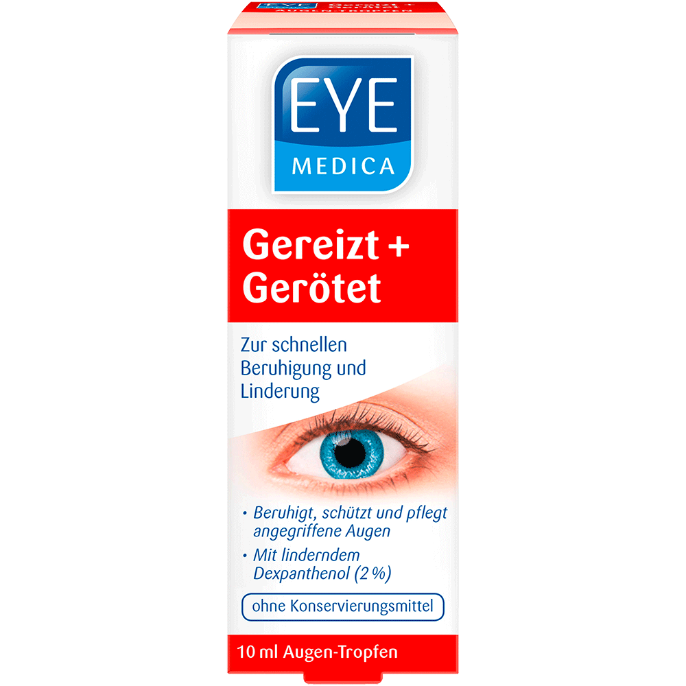 Bild: EyeMedica Augentropfen Gereizt + Gerötet