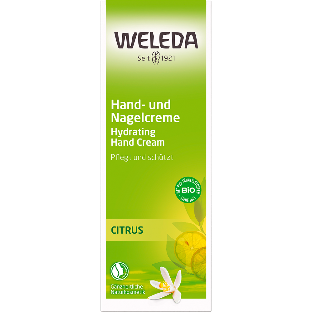 Bild: WELEDA Hand und Nagelcreme Citrus