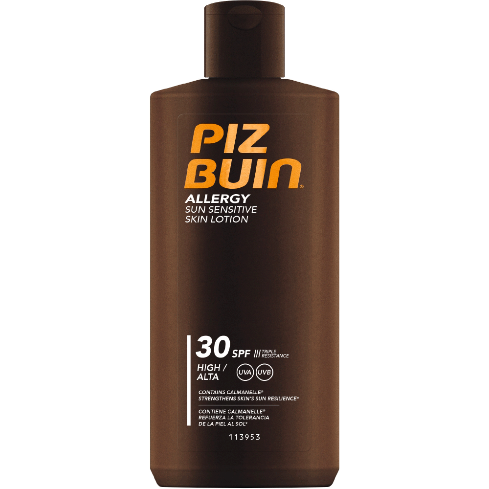 Bild: PIZ BUIN Allergy Lotion LSF 30