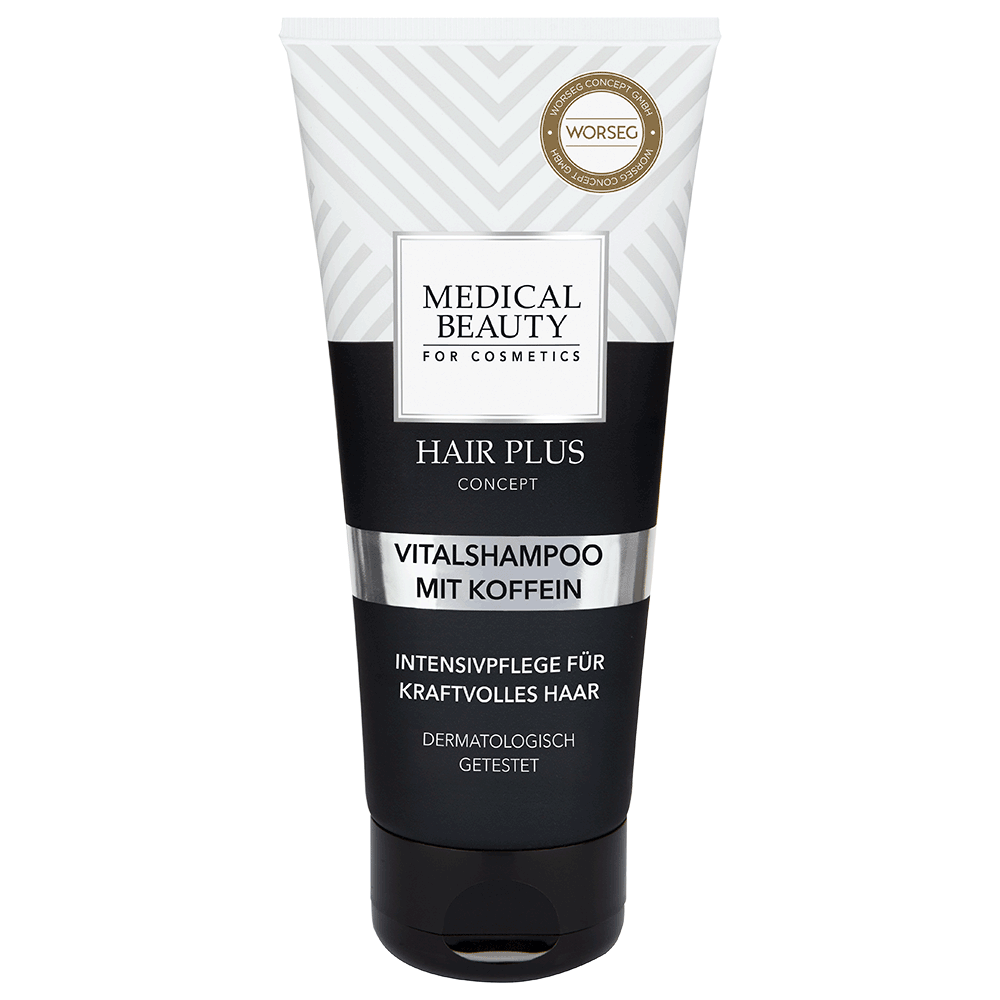 Bild: MEDICAL BEAUTY for Cosmetics Hair Plus Vitalshampoo mit Koffein