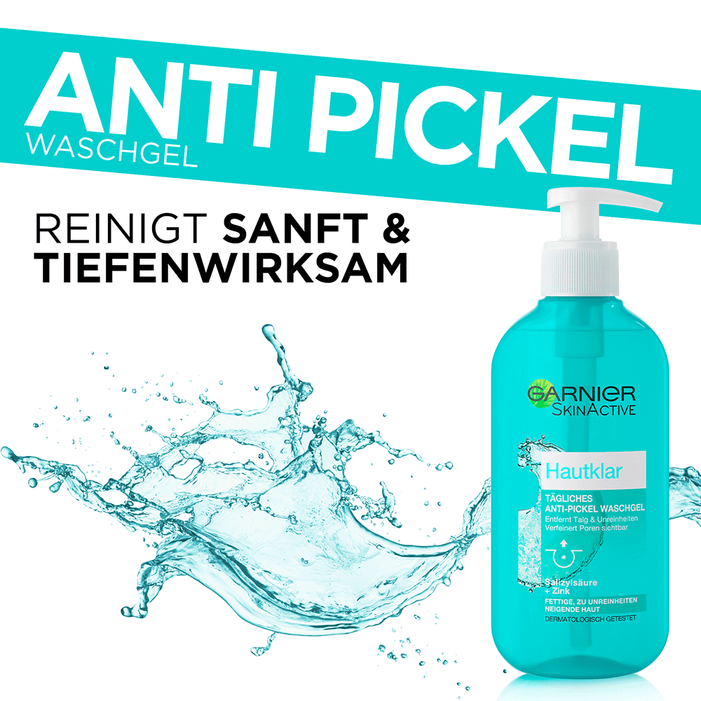 Bild: GARNIER Hautklar Tägliches Waschgel
