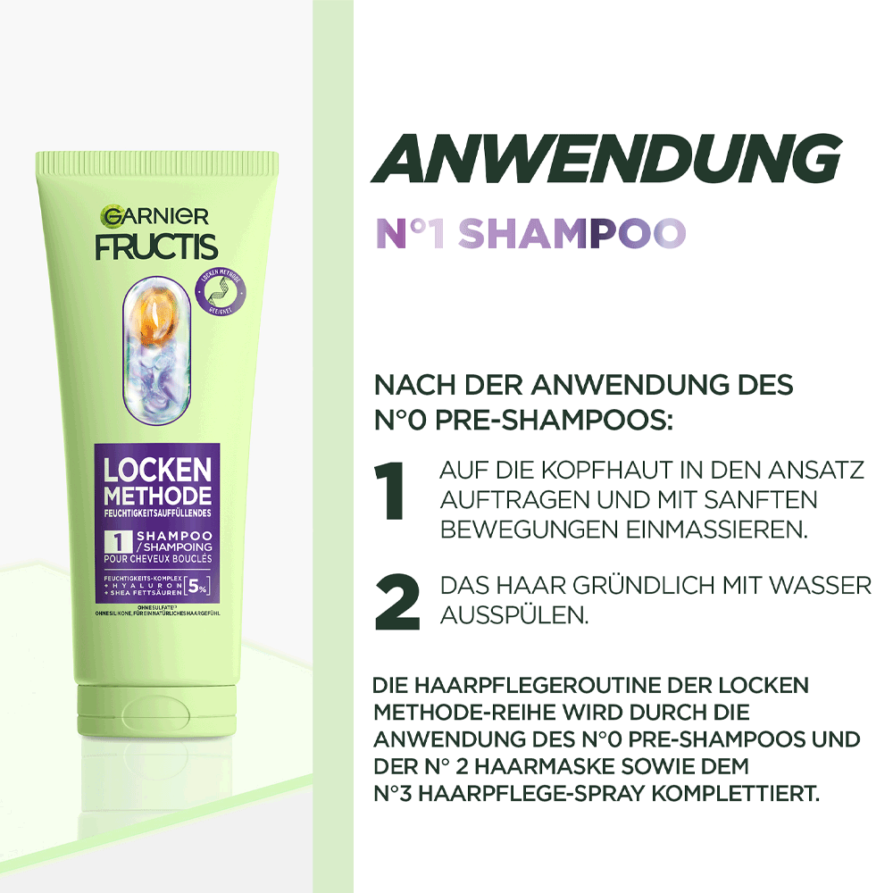 Bild: GARNIER FRUCTIS Locken Methode Shampoo