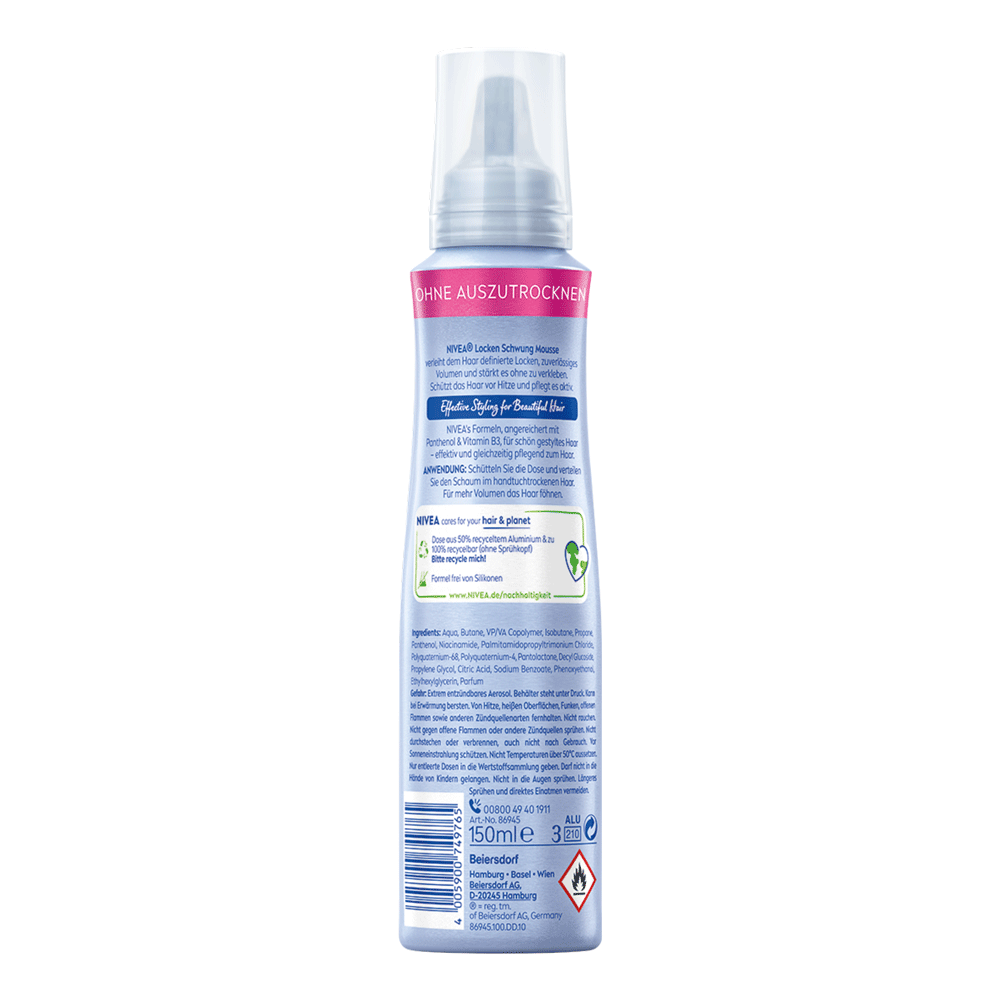 Bild: NIVEA Styling Mousse Locken Schwung 