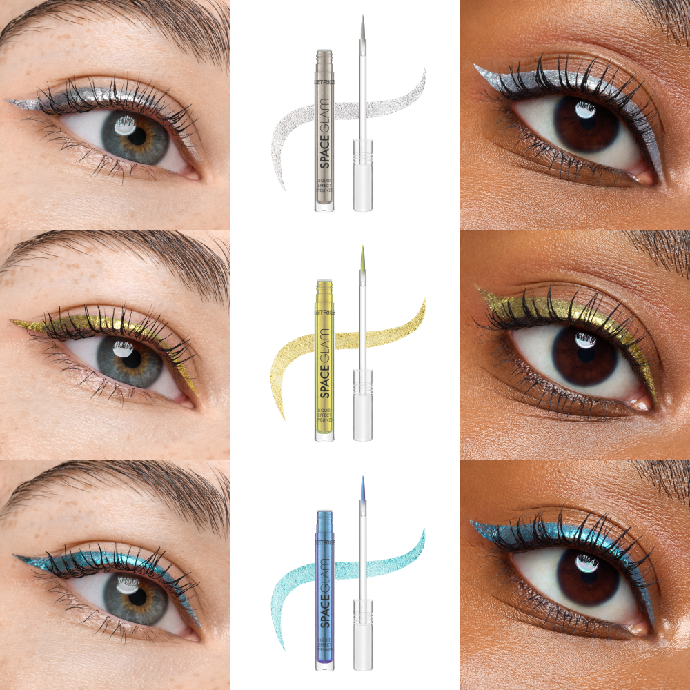 Bild: Catrice Space Glam Liquid Effect Eyeliner 010