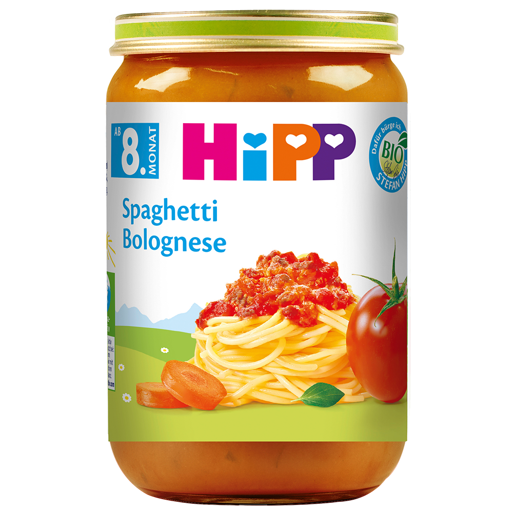 Bild: HiPP Spaghetti Bolognese