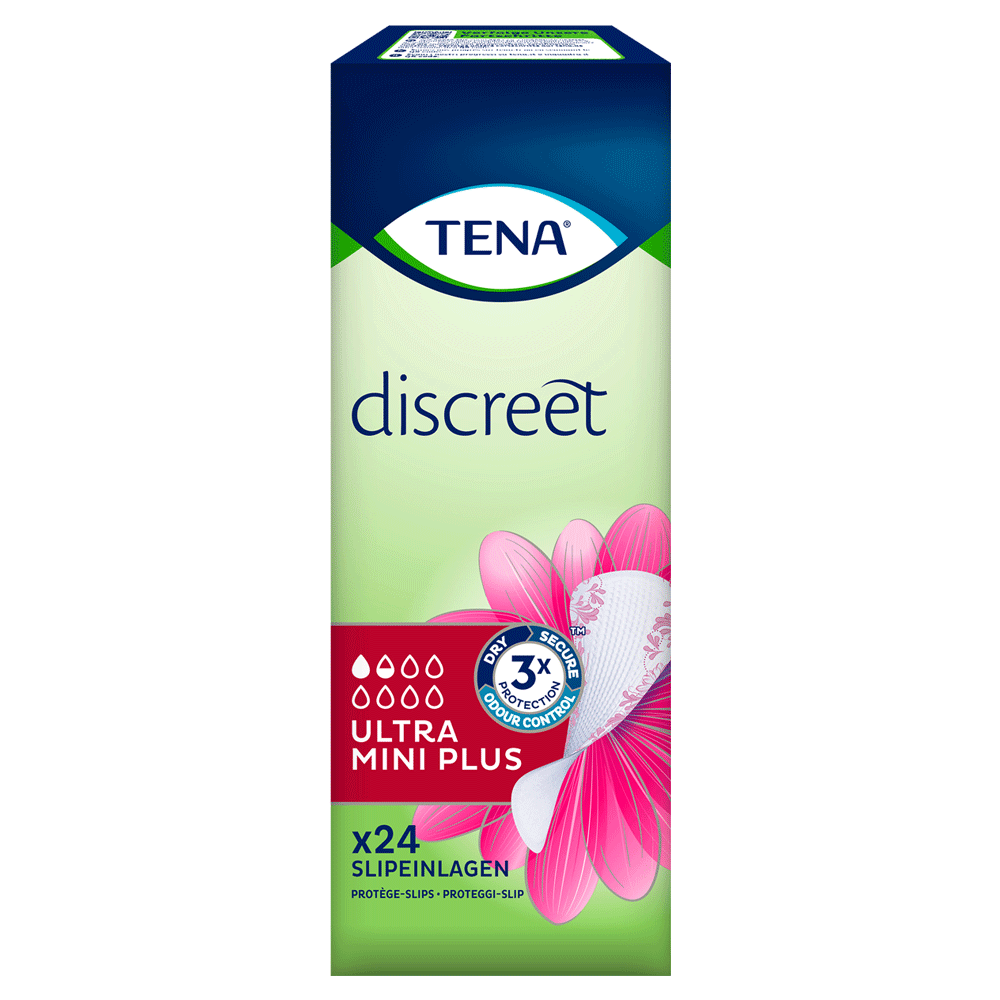 Bild: TENA Discreet Slipeinlagen Ultra Mini Plus 