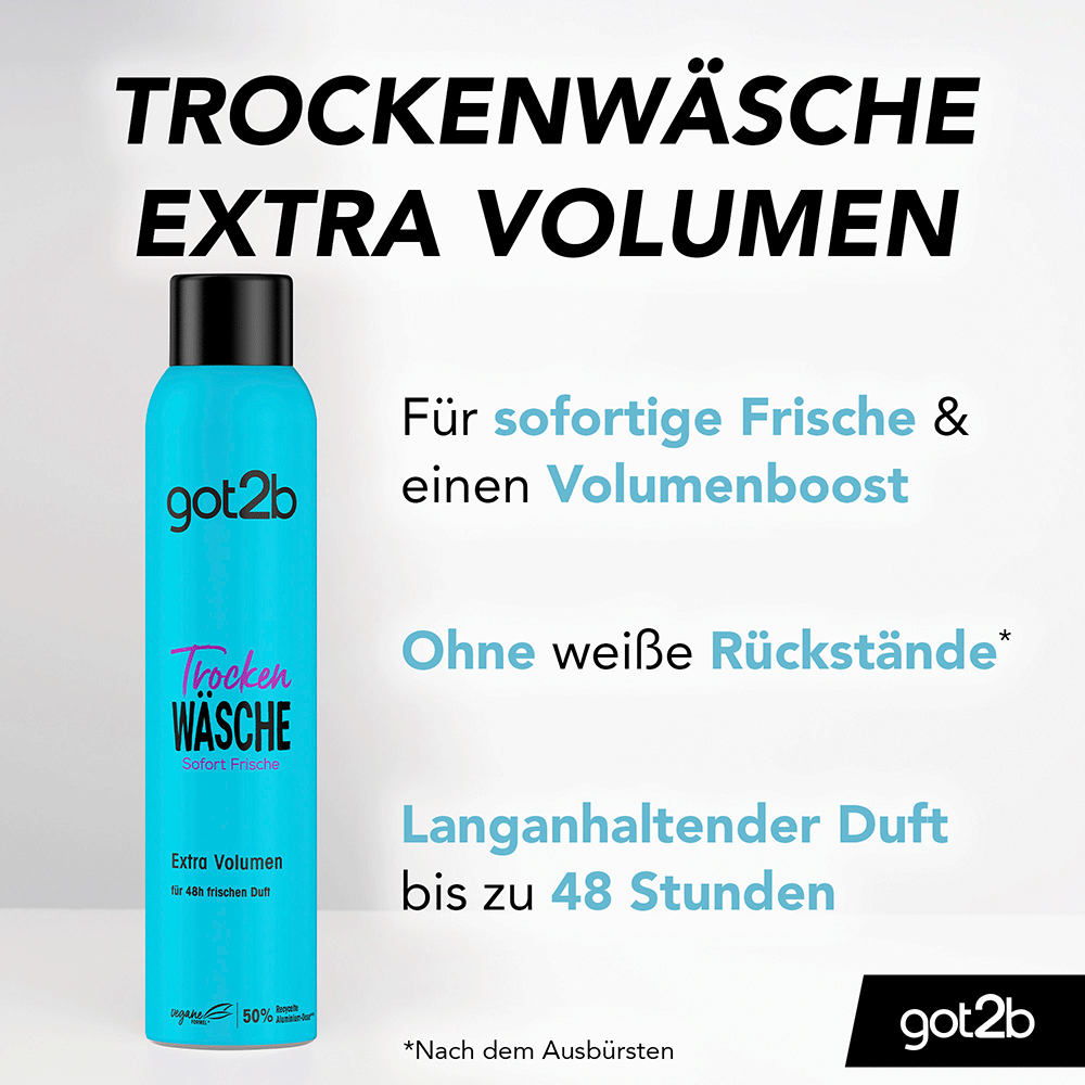 Bild: Got2b Trockenshampoo Trocken Wäsche Extra Volumen