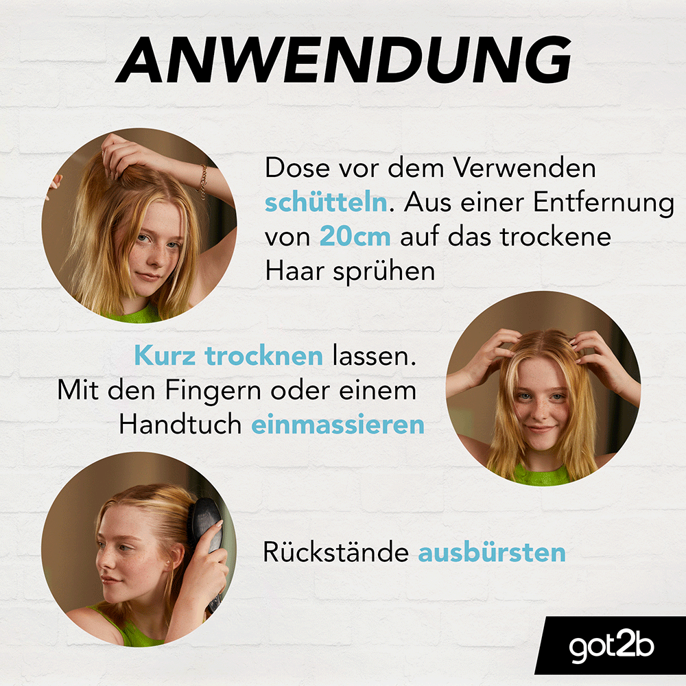 Bild: Got2b Trockenshampoo Trocken Wäsche Extra Volumen
