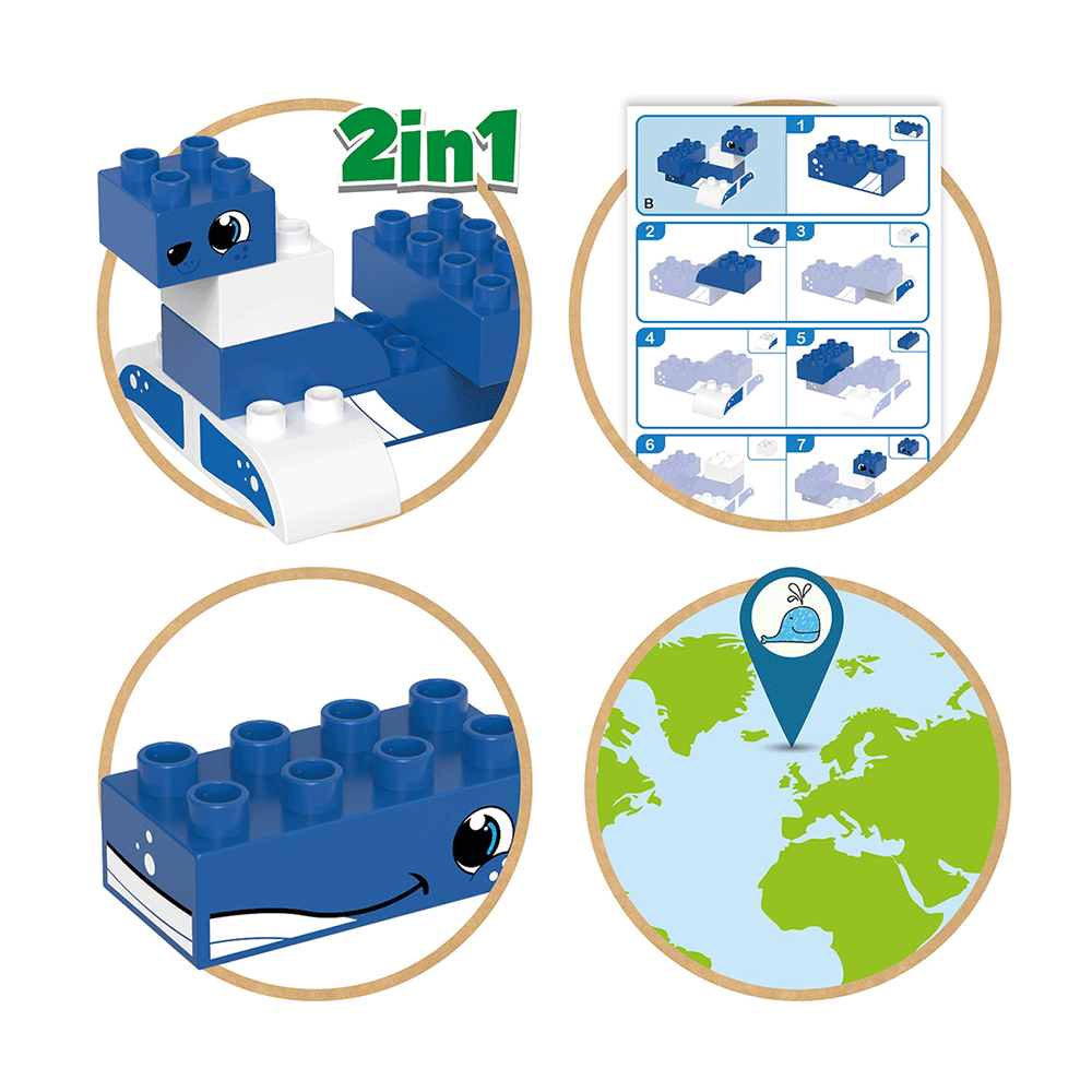Bild: BiOBUDDi Bio-Bausteine Wal 