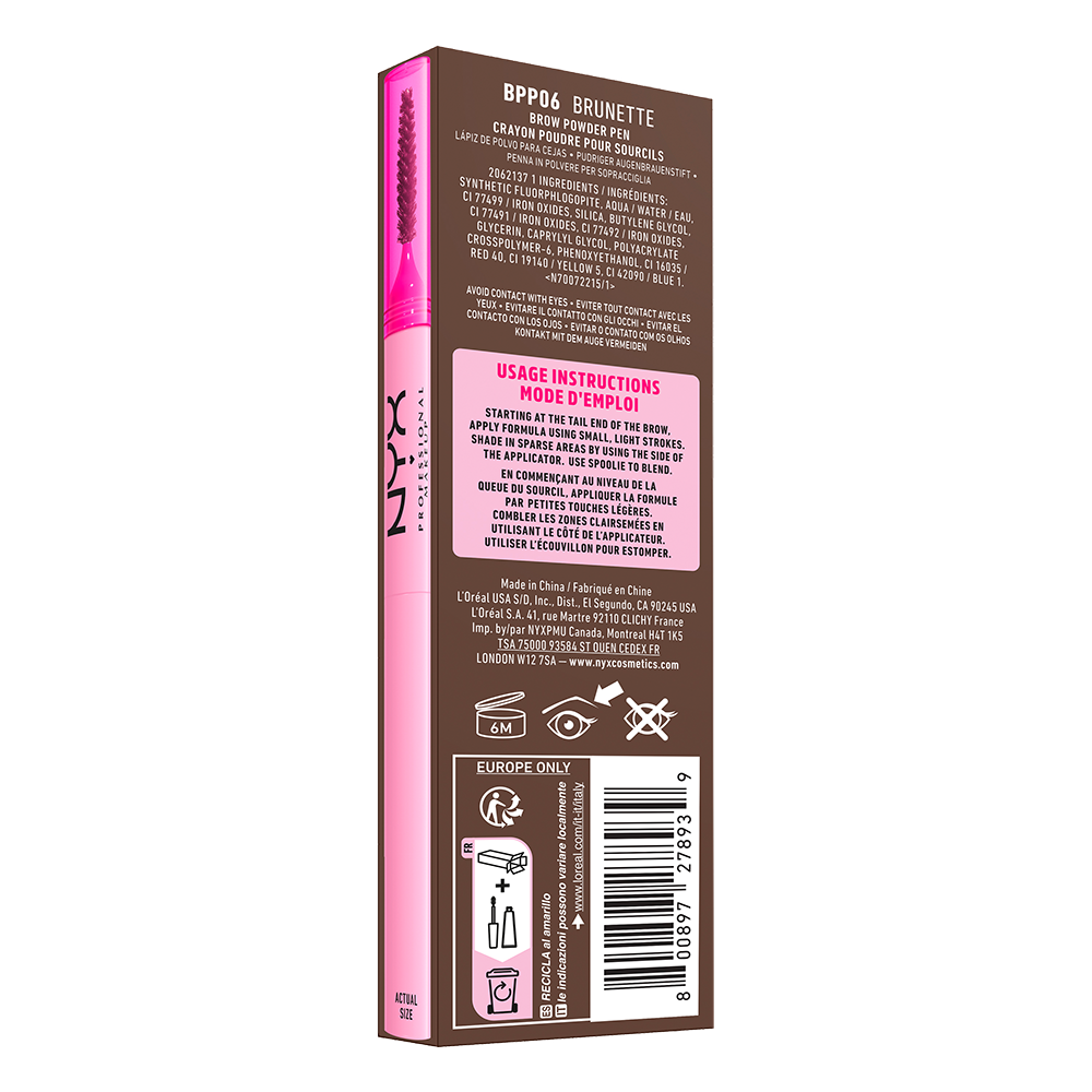 Bild: NYX Professional Make-up Fluff & Snatch Brow Powder Pen 06