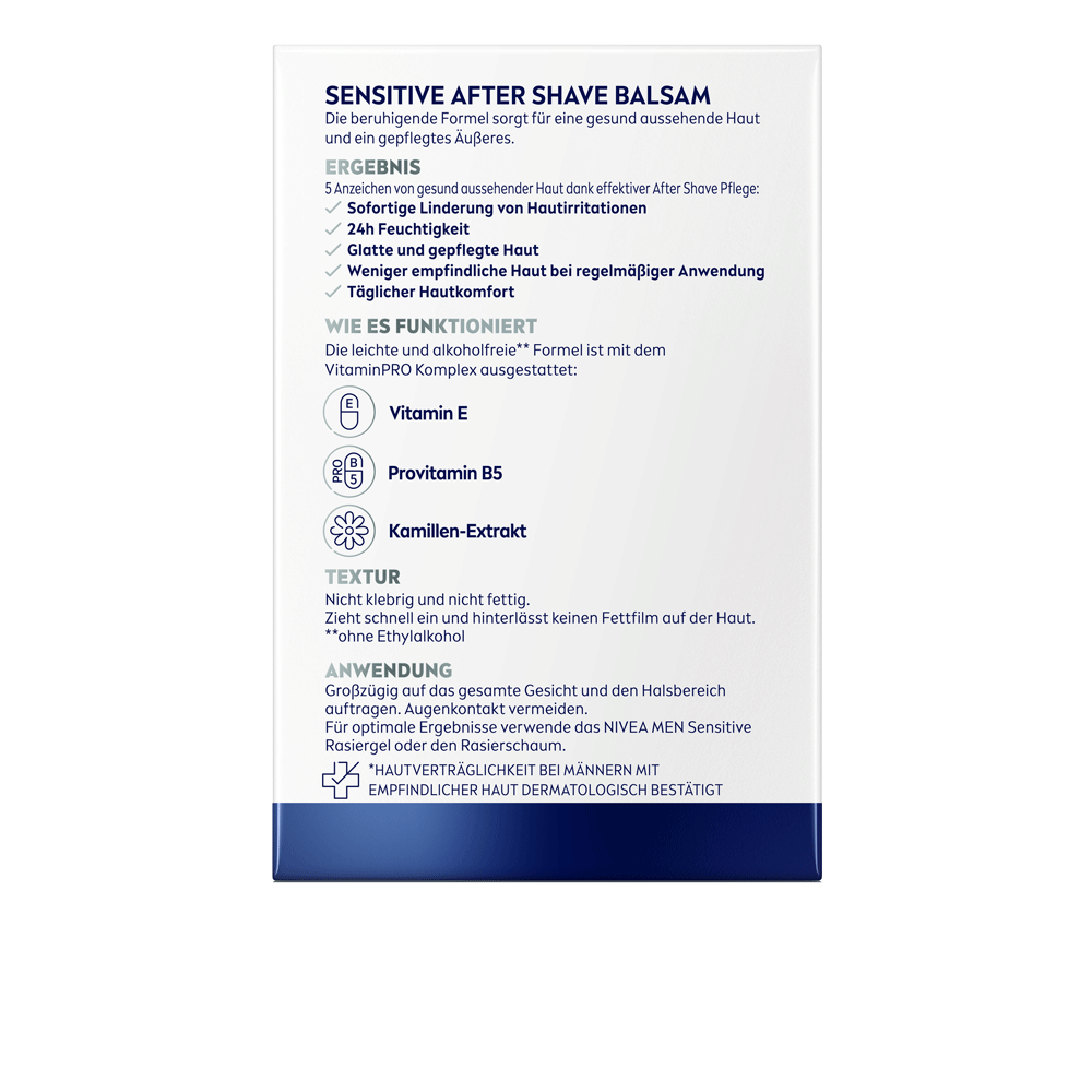 Bild: NIVEA MEN After Shave Balsam Sensitive 