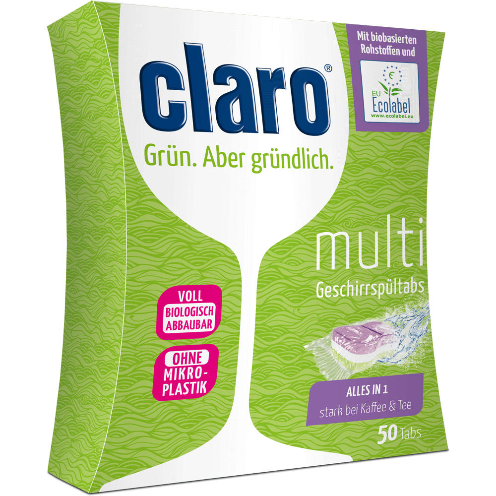 Bild: claro Multi Geschirrspültabs Alles-in-1