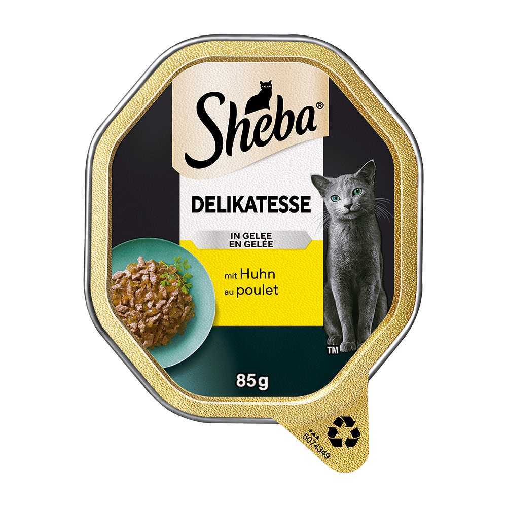 Bild: Sheba Delikatesse in Gelee mit Huhn