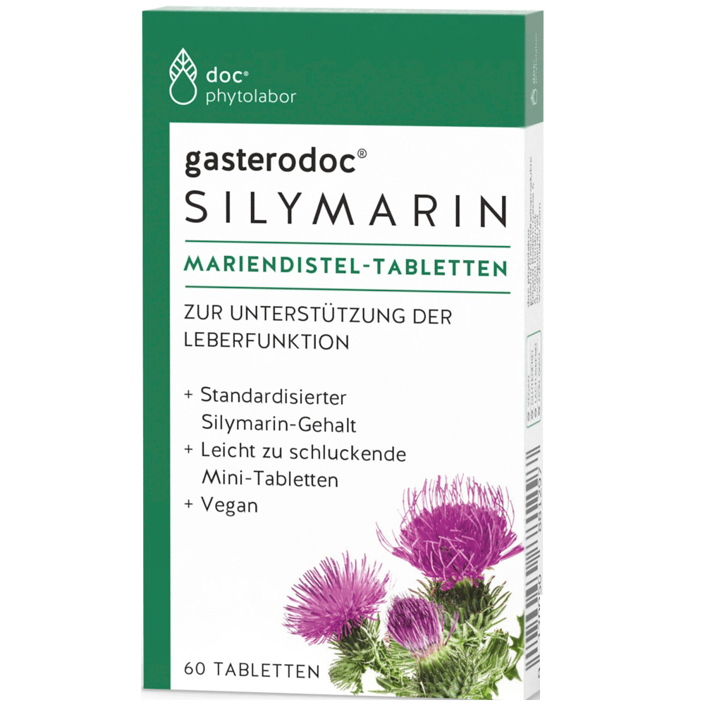 Bild: Gasterodoc Silymarin Mariendistel-Tabletten