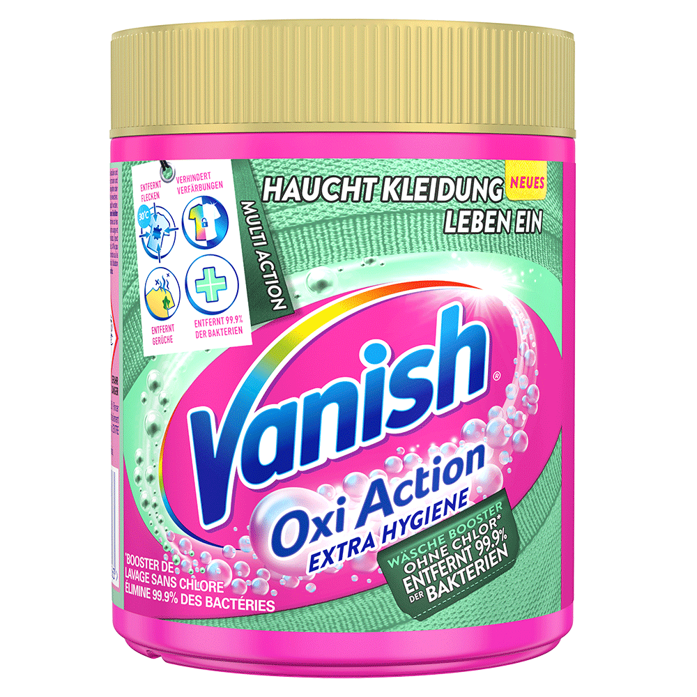 Bild: Vanish OxiAction Extra Hygiene