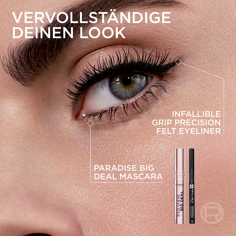 Bild: L'ORÉAL PARIS Paradise Big Deal Mascara schwarz