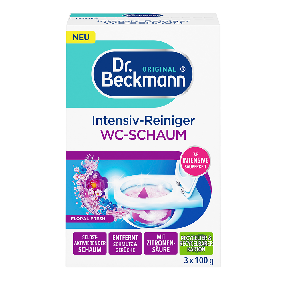 Bild: Dr. Beckmann Intensiv-Reiniger WC-Schaum 