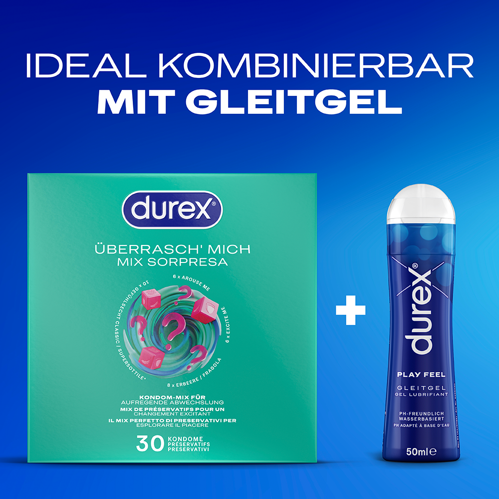Bild: durex Kondome Überrasch mich