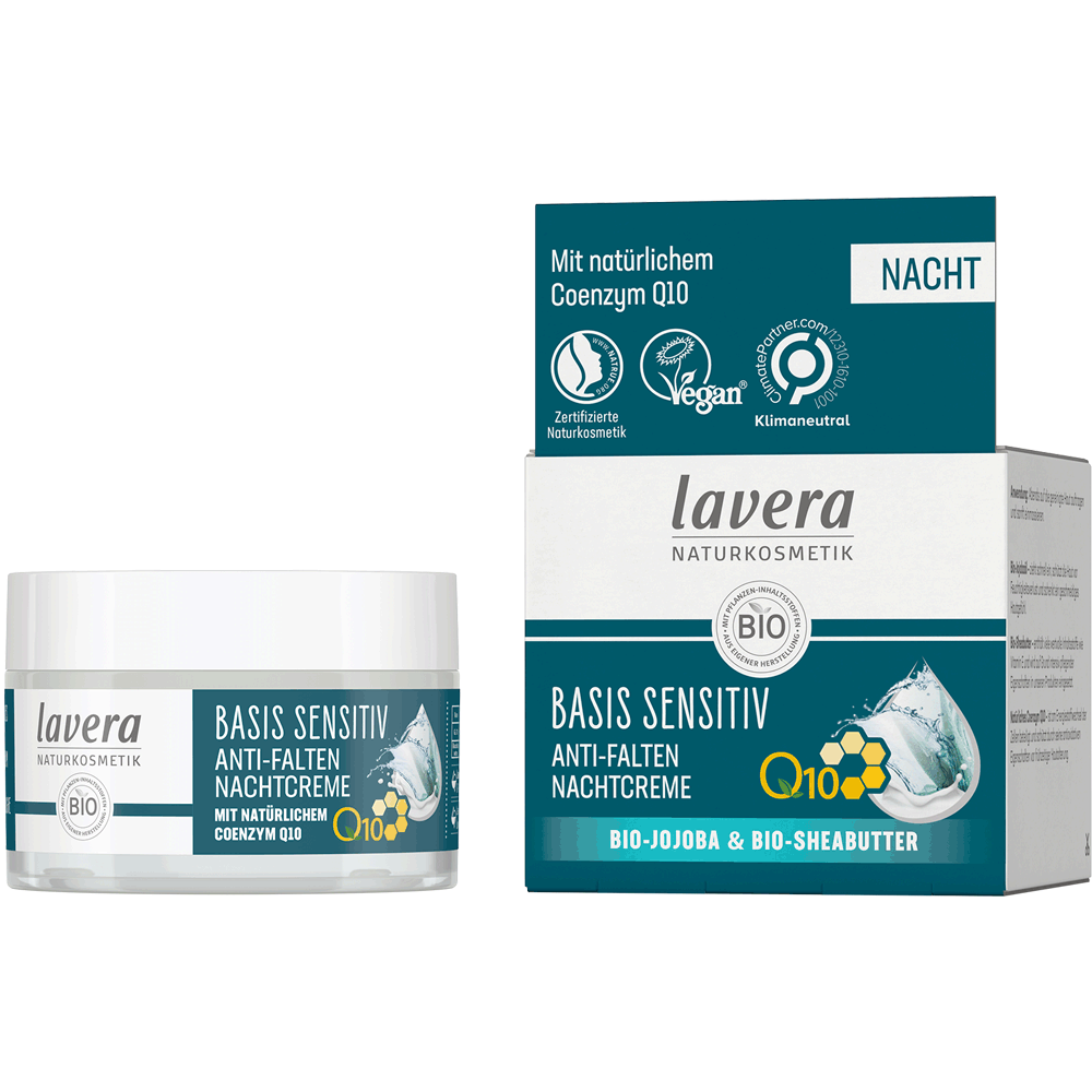 Bild: lavera Anti-Falten Nachtcreme Q10