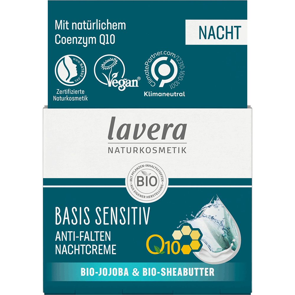 Bild: lavera Anti-Falten Nachtcreme Q10