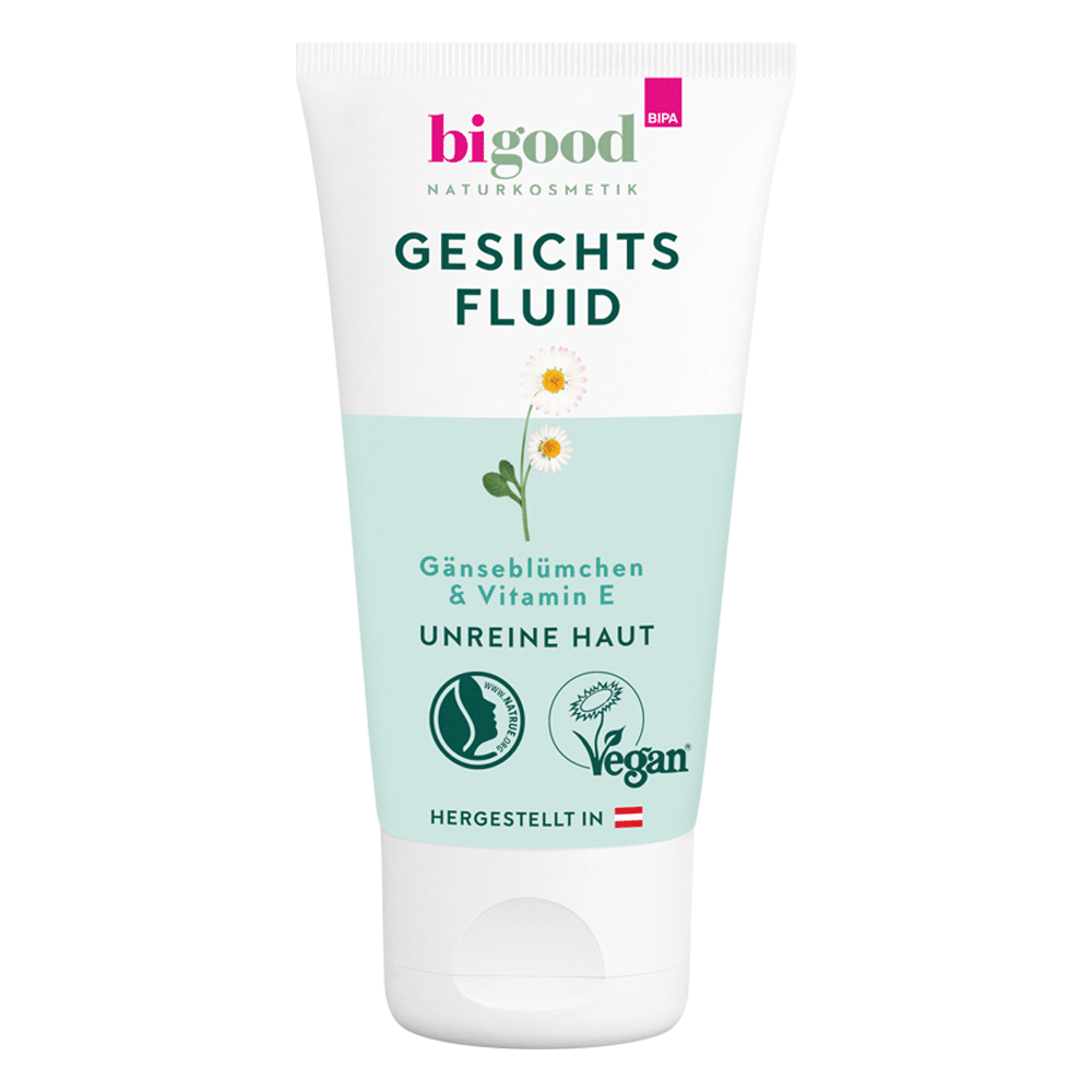 Bild: bi good Gesichts Fluid Gänseblümchen und Vitamin E