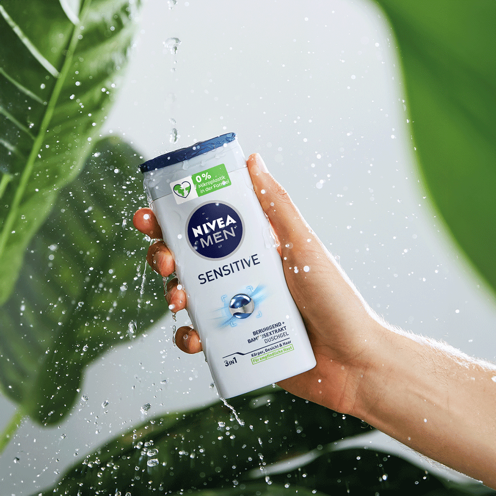Bild: NIVEA MEN 3in1 Duschgel Sensitive